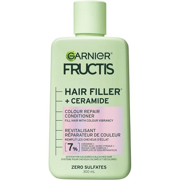 Garnier Fructis Hair Filler Strength Repair Conditioner W Vitamin 10.1 Oz - Picture 1 of 8